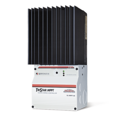 MORNINGSTAR Controlador de Carga MPPT de 60A 12/24/36/48 V, Máximo Voltaje de Circuito Abierto Voc 150Vcc MOD: TS-MPPT-60