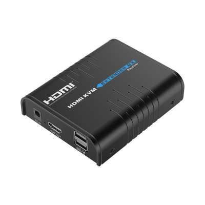 EPCOM TITANIUM Receptor Compatible para Kits TT373KVM4.0 / Resolución 1080P @ 60 Hz/ Soporta STP y UTP CAT6 / Control IR / Compatible con Switch Gigabit para control KVM múltiple. TT373KVM4.0RX