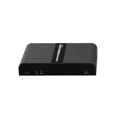 EPCOM TITANIUM Receptor Compatible para Kits TT671KVM / Resolución 4K@30Hz / Cat 6/6A/7 / Distancia de 100 m / IPCOLOR / Cero Latencia / Control IR / Compatible con Switch Gigabit para control KVM múltiple. MOD: TT671KVMRX
