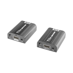 EPCOM TITANIUM Kit Extensor HDMI para distancias de 30 metros / Resolución 4K x 2K@ 30 Hz/ Cat 6, 6a y 7 / HDCP2.2 / HDMI 2.0 / Soporta PCM, HDbitT / Soporta control remoto del equipo fuente. MOD: TT-672