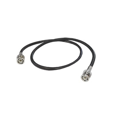 EPCOM INDUSTRIAL Cable Micro-Coaxial Armado con conector BNC-BNC de 60 cm de longitud. MOD: TTM-COAX-0.6M