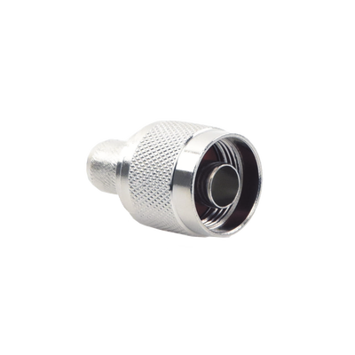 EPCOM TITANIUM Conector N Macho para 75 Ohm de Anillo Plegable para cable RG-11, Niquel /Oro /Teflón. MOD: TT-CON-531