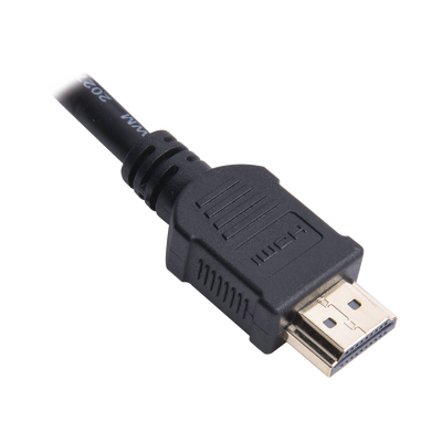 EPCOM POWERLINE Cable HDMI de 3 Metros (High Speed) / Resolución 4K / Soporta Canal de Retorno de Audio (ARC) / Soporta 3D / Blindado para Reducir Interferencia / Chapado en Oro / Alta Resistencia y Durabilidad MOD: TT-HDMI-3M