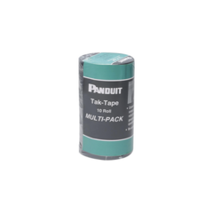 PANDUIT Kit de 10 Rollos de Cinta de Contacto, de 10.66 m de largo y 19.1 mm de ancho c/u, Color Negro MOD: TTR-35RX0