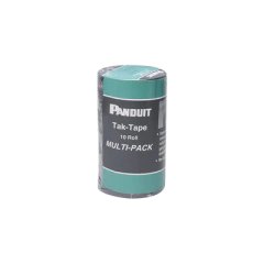 PANDUIT Kit de 10 Rollos de Cinta de Contacto, de 10.66 m de largo y 19.1 mm de ancho c/u, Color Negro MOD: TTR-35RX0