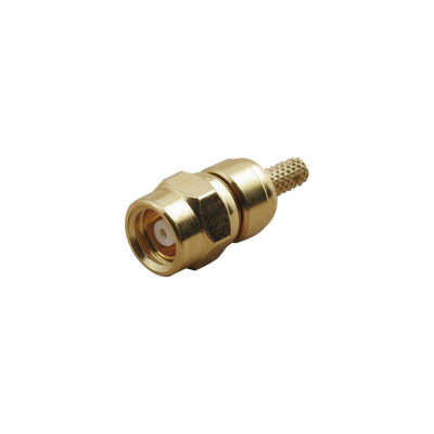 EPCOM TITANIUM Conector SMC Macho de Anillo Plegable para cables RG-58/U LMR-195, RG-142/U. MOD: TT-SM-0024