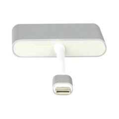 EPCOM POWERLINE Adaptador Multipuerto USB-C 3.1 A HDMI 4K / USB 3.0 / USB – C / Alta Velocidad de Transmisión de Datos / Admite Carga Rápida (PD) en el Puerto USB – C MOD: TT-USB-CAV