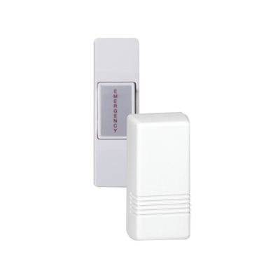 HONEYWELL HOME RESIDEO Botón de Pánico SS075CQ con Transmisor Inalámbrico de Largo Alcance TURBOPANIC1