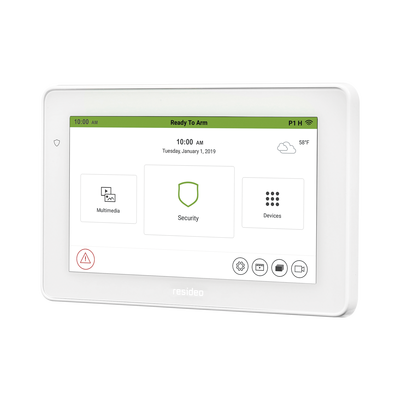 HONEYWELL HOME RESIDEO Teclado con Pantalla Táctil y Controlador para Automatización con tecnología Z-Wave MOD: TUXEDOW