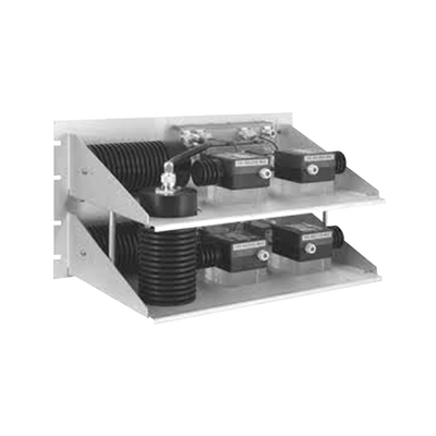 TELEWAVE, INC Combinador Hibrido para Rack 19", 400-512 MHz, 2 Canales, Doble Aislador, 100/ 150 Watt, N Hembras. MOD: TW450-2HRB1