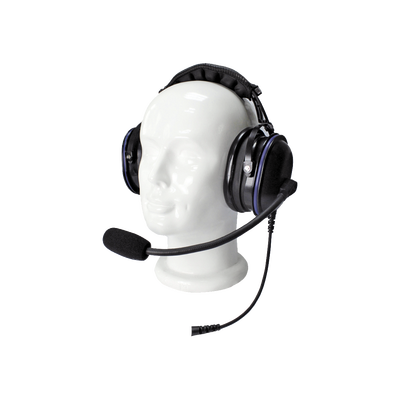 TXPRO Auriculares de diadema sobre la cabeza de uso rudo para HYT TC-700,TC-610,TC-620,TC-620H,TC-510,TC-585,TC-550S,TC-518,TC-580,TC-446S,TC-508,PMR446 MOD: TX-750-H03