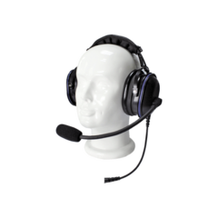 TXPRO Auriculares de diadema de uso rudo sobre la cabeza para ICOM ICF50/60/3161/4161 MOD: TX-750-S04