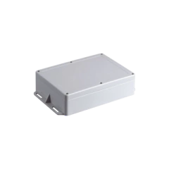 TXPRO Gabinete Plástico para Exterior (IP65) de 160 x 220 x 100 mm Cierre por Tornillos Metálicos. Tiene Orejas para instalación a muro. MOD: TXG-01-551