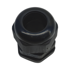 TXPRO Conector Plástico Negro Tipo Glándula para Rosca NPT 3/4" MOD: TXG-PG-34NBK