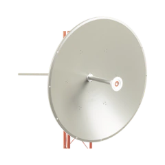 TXPRO Antena altamente direccional / Distancia de hasta 100 km / Ganancia de 36 dBi / 4.9 - 6.5 GHz / Conectores N-Hembra / incluye montaje para torre y montaje estabilizador para fuertes vientos. MOD: TXP-4965-D36