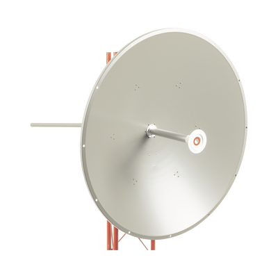 TXPRO Antena altamente direccional / Distancia de hasta 100 km / Ganancia de 36 dBi / 4.9 - 6.5 GHz / Conectores N-Hembra / incluye montaje para torre y montaje estabilizador para fuertes vientos. MOD: TXP-4965-D36