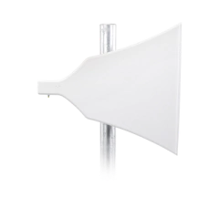 TXPRO Antena Asimétrica de 90 °, 16 dBi, tipo cuerno de alta eficiencia, 4.9-6.5 GHz, , Conector SMA-Hembra, con montaje incluido MOD: TXP-HA16-MIMO