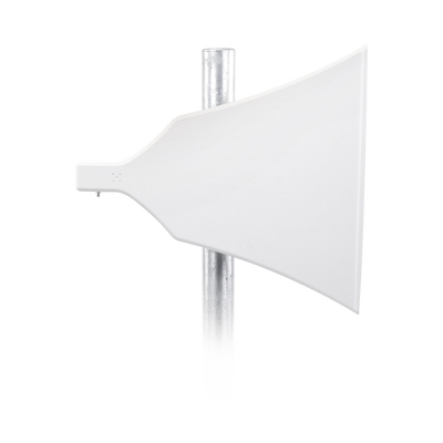 TXPRO Antena Asimétrica de 90 °, 16 dBi, tipo cuerno de alta eficiencia, 4.9-6.5 GHz, , Conector SMA-Hembra, con montaje incluido MOD: TXP-HA16-MIMO