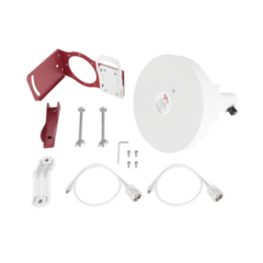 TXPRO Antena Sectorial Simétrica de 30 °, 19 dBi, 4.9-6.5 GHz, Ideal para ambientes de alto ruido, Tipo de conector N-Hembra, con montaje y jumpers incluidos MOD: TXPJHSMIMO