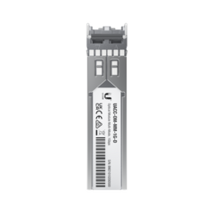 UBIQUITI NETWORKS UFiber Módulo SFP, transceptor MiniGibic MultiModo 1.25 Gbps, distancia 550m, conectores LC, paquete de 2 piezas MOD: UACC-OM-MM-1G-D-2