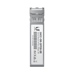 UBIQUITI NETWORKS Transceptor de fibra óptica multimodo SFP28 hasta 25 Gbps con 2 conectores LC, hasta 100 mts MOD: UACC-OM-SFP28-SR - buy online