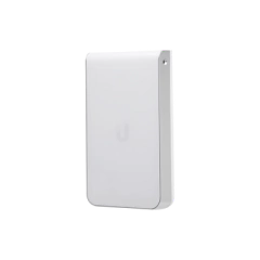 UBIQUITI NETWORKS Access Point In Wall HD MU-MIMO 4x4 Wave 2 con 5 puertos (1 PoE entrada 802.3af/at PoE+, 1 PoE salida 48V y 3 Ethernet Passthrough) antena Beamforming, ideal para suites MOD: UAP-IW-HD