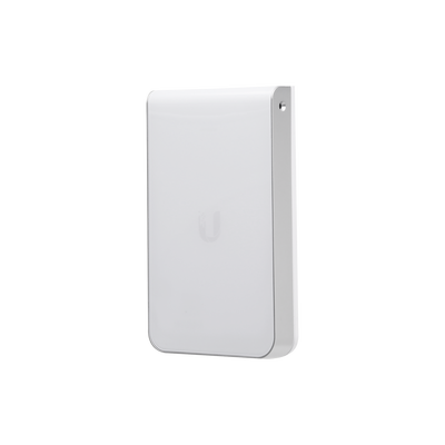 UBIQUITI NETWORKS Access Point In Wall HD MU-MIMO 4x4 Wave 2 con 5 puertos (1 PoE entrada 802.3af/at PoE+, 1 PoE salida 48V y 3 Ethernet Passthrough) antena Beamforming, ideal para suites MOD: UAP-IW-HD