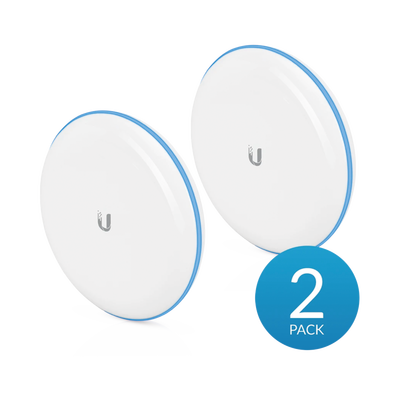 UBIQUITI NETWORKS Kit UniFi Building Bridge de 1+ Gbps en 60 GHz con radio redundante en 5 GHz, alcance de hasta 500 m MOD: UBB
