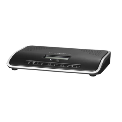 GRANDSTREAM Conmutador IP-PBX de 2 puertos FXO + 2 FXS, 30 llamadas concurrentes, 500 usuarios y doble puerto Gigabit MOD: UCM-6202