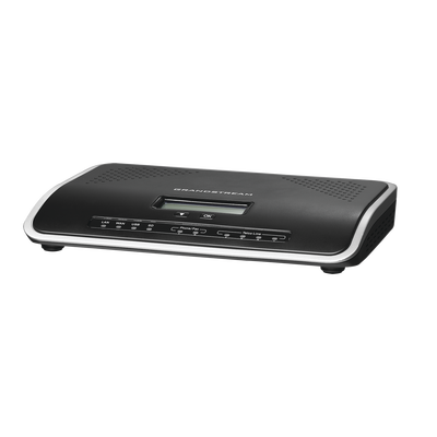 GRANDSTREAM Conmutador IP-PBX de 2 puertos FXO + 2 FXS, 30 llamadas concurrentes, 500 usuarios y doble puerto Gigabit MOD: UCM-6202