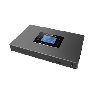 GRANDSTREAM Conmutador IP-PBX para hasta 500 usuarios y 75 llamadas simultaneas, 1FXO, 1FXS, para solución de comunicaciones unificadas y colaboración MOD: UCM-6301