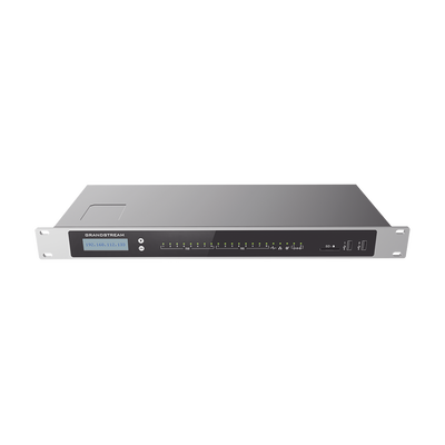 GRANDSTREAM Conmutador IP-PBX para hasta 1500 usuarios y 200 llamadas simultaneas, 8FXO, 8FXS, solución para PyMEs MOD: UCM6308A
