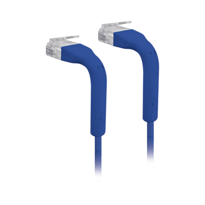 UBIQUITI NETWORKS UniFi Ethernet Patch Cable Cat6 de 1 m, color azul MOD: UC-PATCH-1M-RJ45-BL