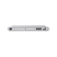 UBIQUITI NETWORKS UniFi Dream Machine Special Edition, 8 puertos LAN RJ45 con POE, 1 LAN SFP+, 1 WAN 2.5G RJ45 y 1 WAN SFP+, 128 GB de memoria interna. Todas las aplicaciones UniFi integradas MOD: UDM-SE