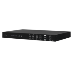 UBIQUITI NETWORKS UFiber GPON OLT, Terminal de línea óptica hasta 1024 ONUs concurrentes, con 8 puertos SFP GPON + 2 puertos SFP+ 10 G MOD: UF-OLT