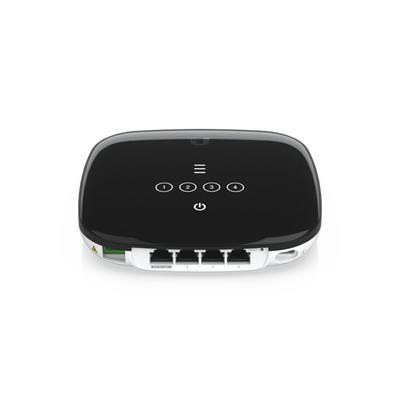 UBIQUITI NETWORKS UFiber WiFi 6 GPON CPE con WiFi 802.11ax + 4 puertos GbE LAN y 1 puerto GPON WAN MOD: UF-WIFI6