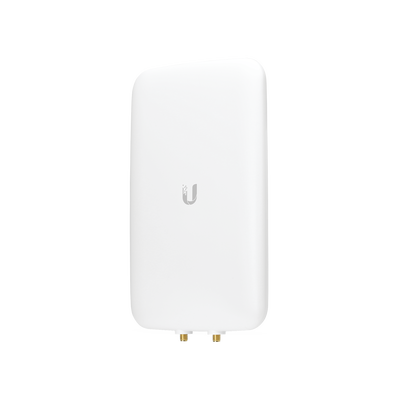 UBIQUITI NETWORKS Antena sectorial simétrica UniFi, doble banda con apertura de 90° en 2.4 GHz (10 dBi) y 45° en 5 GHz (15dBi) MOD: UMA-D