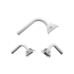 TXPRO Montaje universal flexible para instalación en poste o pared, compatible con equipos Ubiquiti, Mimosa, Cambium y Altai MOD: U-MOUNT