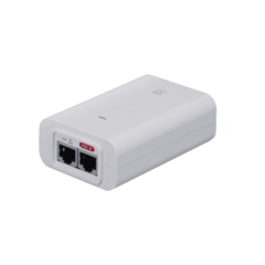 UBIQUITI NETWORKS Adaptador POE Ubiquiti (48 VDC, 0.32 A) puerto Gigabit, ideal para equipos UniFi MOD: U-POE-AF