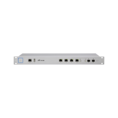 UBIQUITI NETWORKS Ruteador UniFi para medianas y grandes empresas con funciones de firewall, soporta balanceo de carga y Fail Over entre 2 WAN MOD: USG-PRO-4