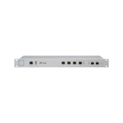 UBIQUITI NETWORKS Ruteador UniFi para medianas y grandes empresas con funciones de firewall, soporta balanceo de carga y Fail Over entre 2 WAN MOD: USG-PRO-4