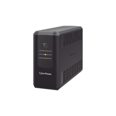CYBERPOWER UPS de 550 VA/275 W, Topología Línea Interactiva, Entrada 120 Vca NEMA 5-15P, y 8 Salidas NEMA 5-15R, Puerto USB, Con Regulador de Voltaje (AVR) MOD: UT550GU