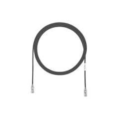 PANDUIT Cable de Parcheo TX6, UTP Cat6, Diámetro Reducido (28AWG), Color Negro, 3ft MOD: UTP28SP3BL