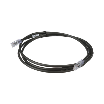 PANDUIT Cable de Parcheo UTP, Cat6A, 24 AWG, CM, Color Negro, 3ft MOD: UTP6AX3BL