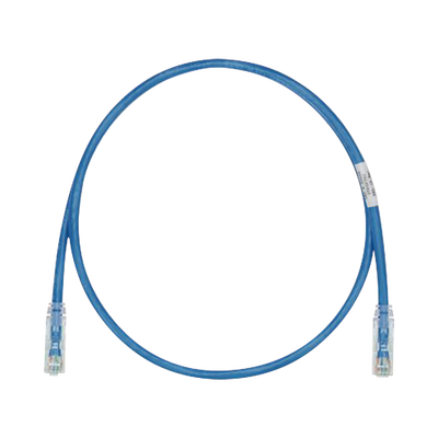 PANDUIT Cable de Parcheo TX6, UTP Cat6, 24 AWG, LSZH, Color Azul, 3 Metros MOD: UTPSPL3MBUY