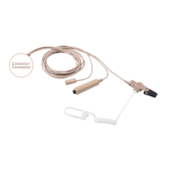 OTTO Kit de Micrófono-Audífono profesional de 3 cables Motorola PRO5150/5350/5450/5550/7150/7350/7450/7550/9150 MOD: V1-10709
