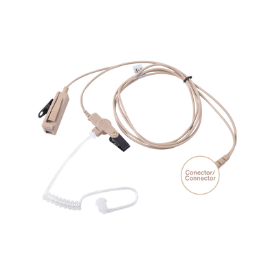 OTTO MIC-AUDIF PROF D/2 CABLES NEGROS C/TUBO ACUST P/ICOM IC-F3261/4261/3360/4360 MOD: V110938