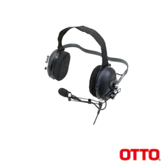 OTTO Diadema heavy duty por detrás de la cabeza para KENWOOD NX-200/300/410, TK-480/2180/3180 MOD: V4-10081