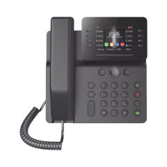 FANVIL Teléfono IP Empresarial Esencial WiFi / Bluetooth, 12 líneas SIP, pantalla a color 3.5", PoE, puertos Gigabit, conferencia local de 6 vías. MOD: V64