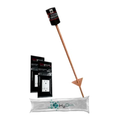 TOTAL GROUND Kit de Tierra Física para Aplicaciones Residenciales con Interruptores Inteligentes. MOD: VARI-GROUND